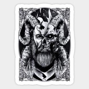 The God Odin Sticker